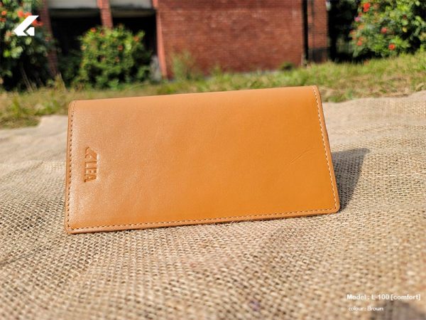 Leather Long Wallet