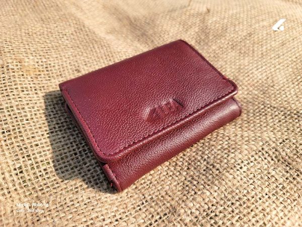 Trifold Leather Wallet