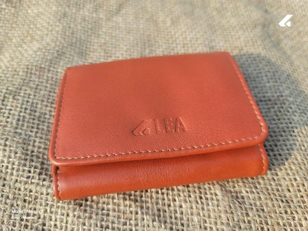 Trifold Leather Wallet